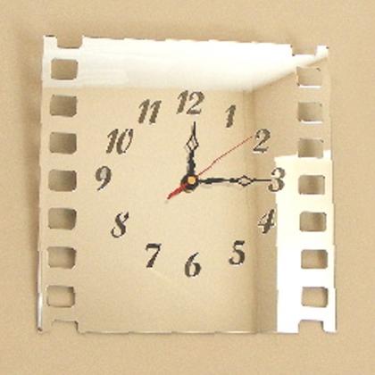 Film Strip Clock Mirror - 35cm